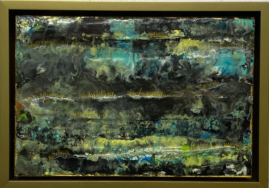 "Black Gold Opaline"
