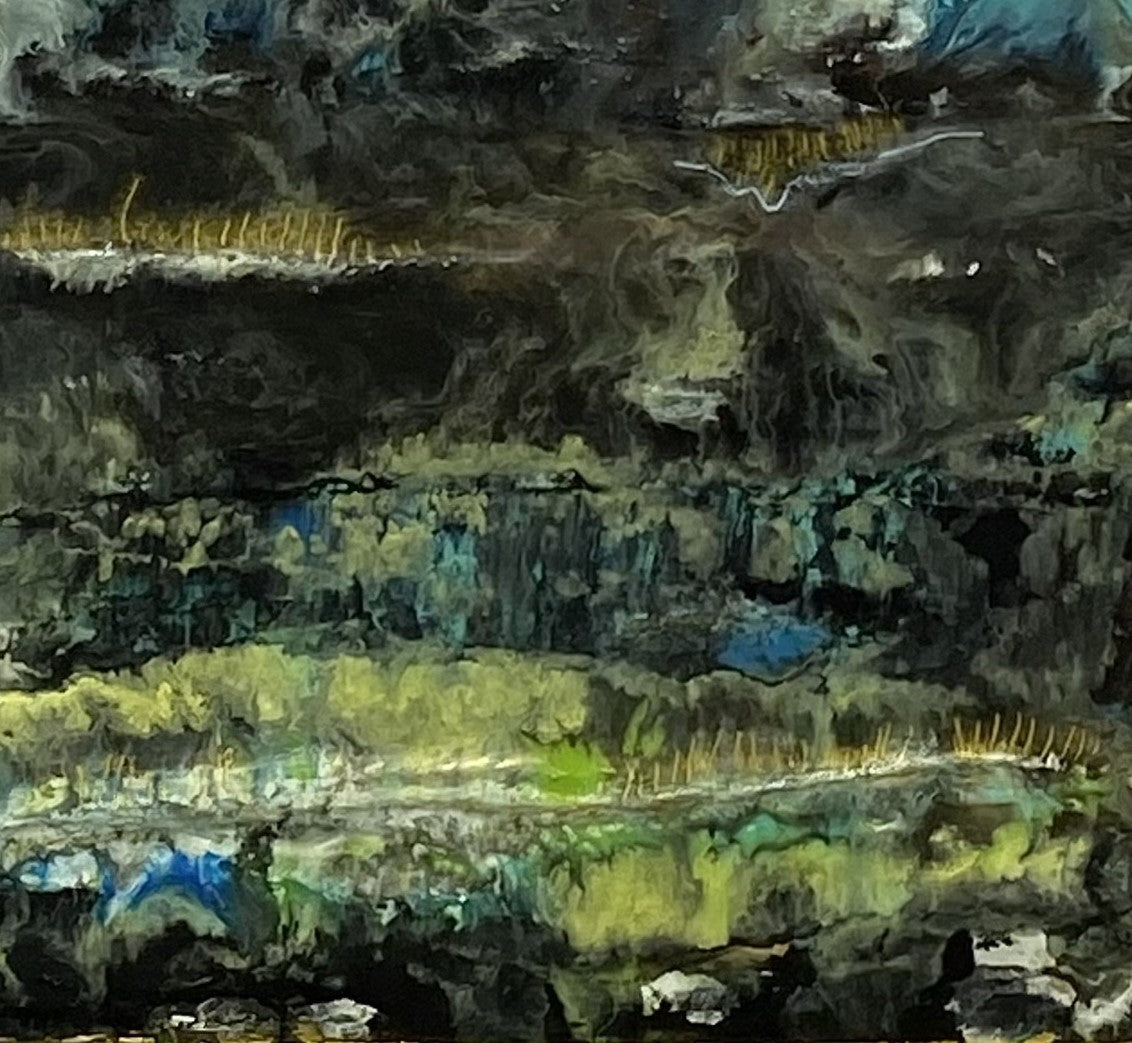 "Black Gold Opaline"