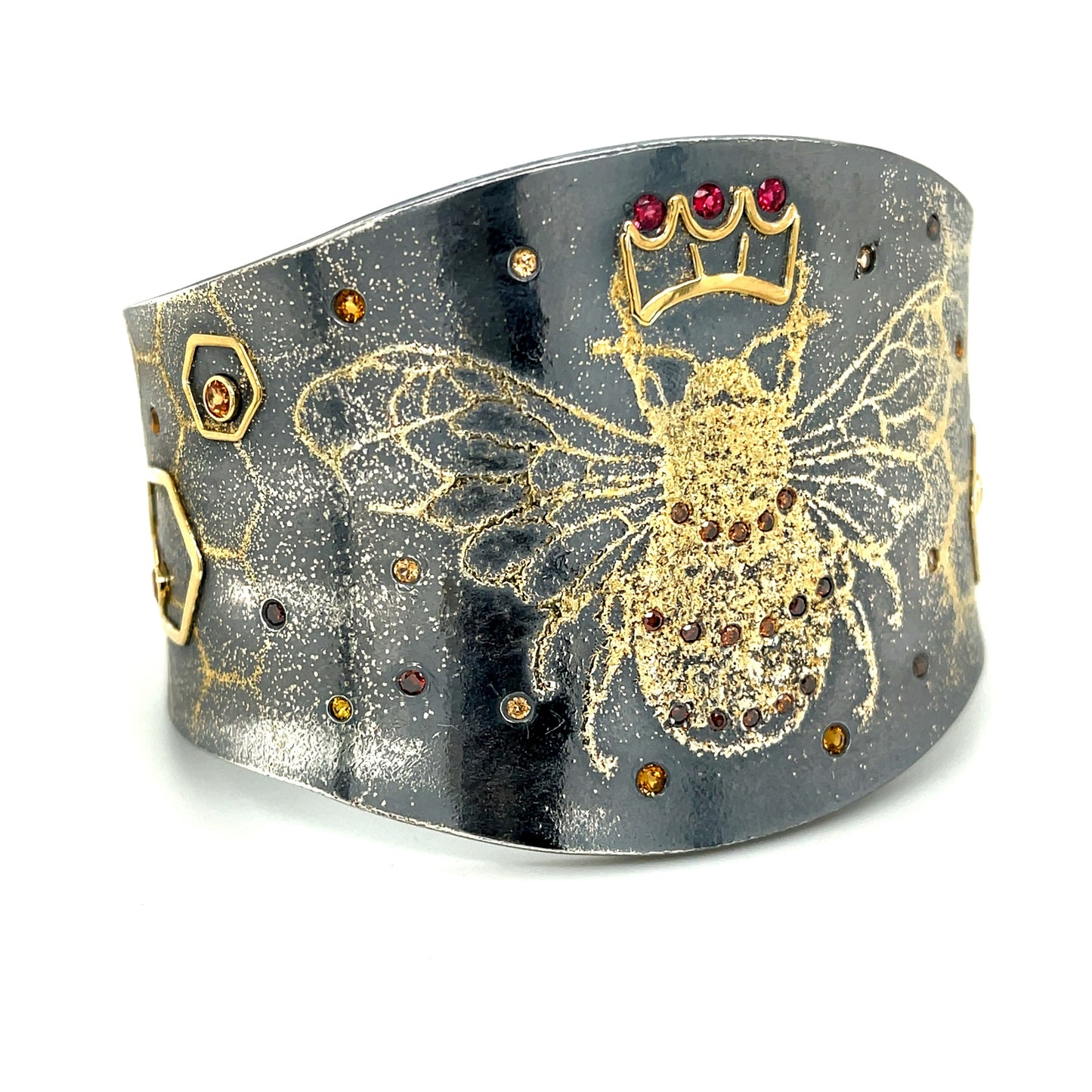 "Bee Strong" Cuff Bracelet