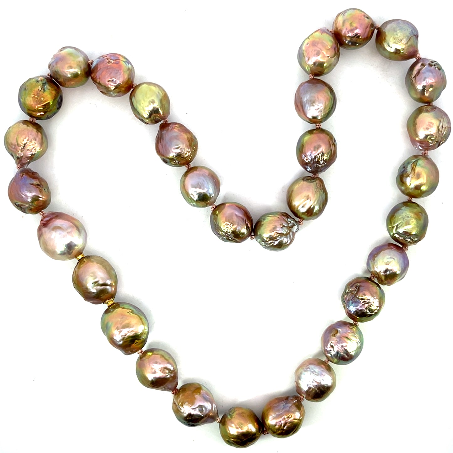 Fireball Pearl Necklace