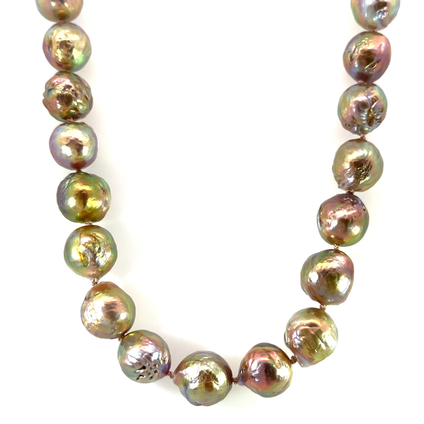 Fireball Pearl Necklace