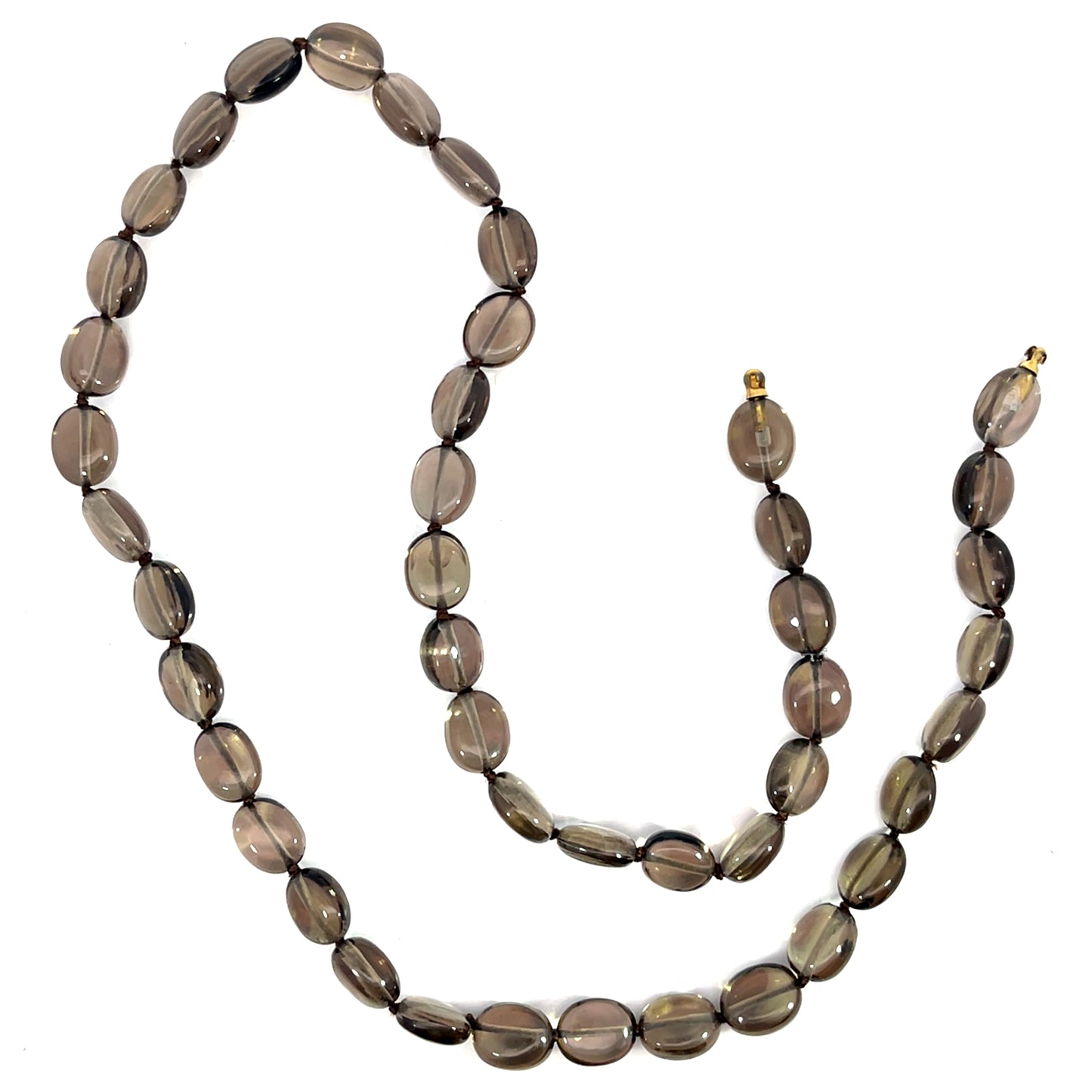 Smoky Quartz Modullyn Necklace