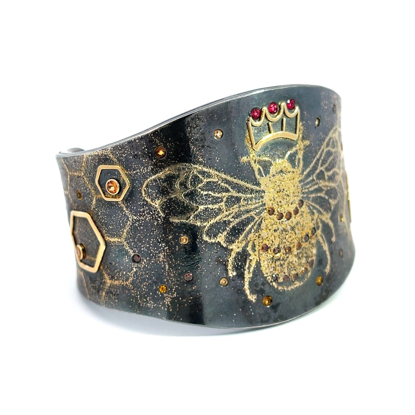 "Bee Strong" Cuff Bracelet