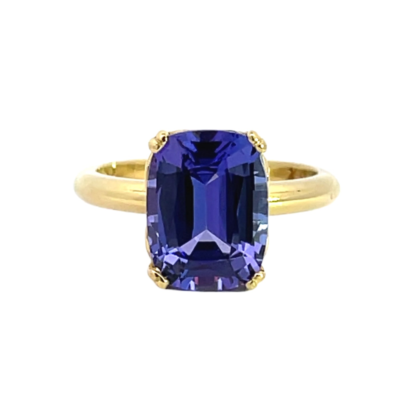 18k Yellow Gold Tanzanite Ring