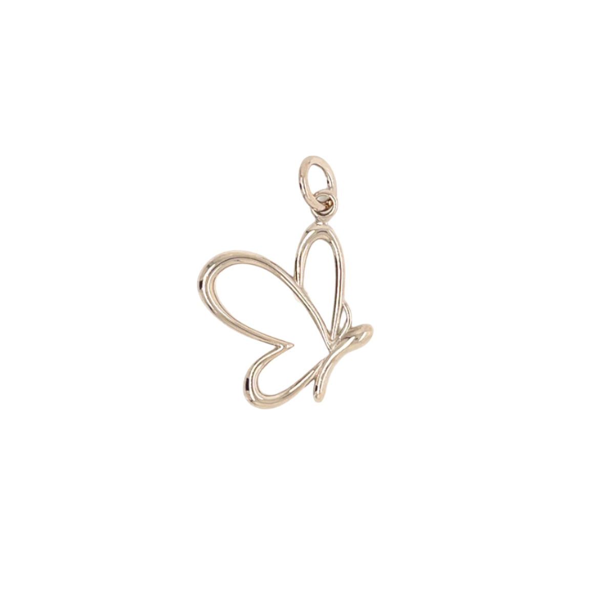 18k White Gold Small Butterfly