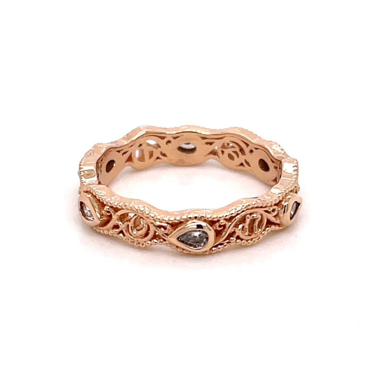 18k Rose Gold "Strong Pair" Band