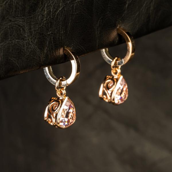 Custom Jewelry, earrings, hoops, rose gold, white gold, llyn strong, Greenville, South Carolina
