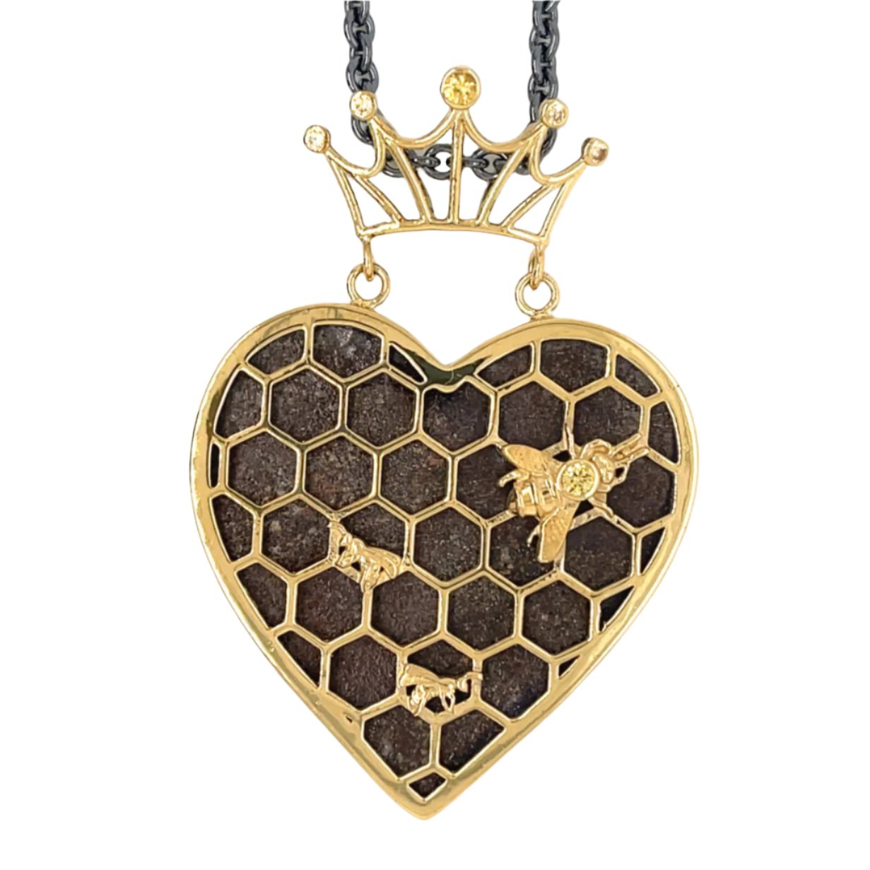 Bee and Honeycomb Unbreakable Heart