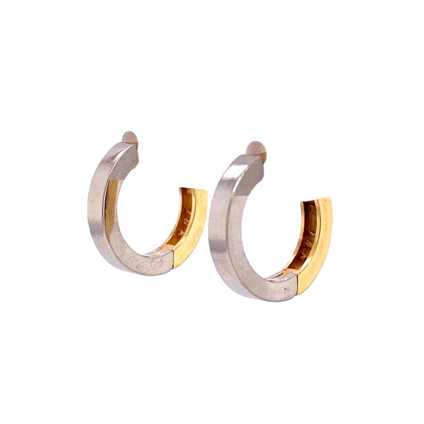 Custom Jewelry, earrings, hoops, yellow and white gold, llyn strong, Greenville, South Carolina