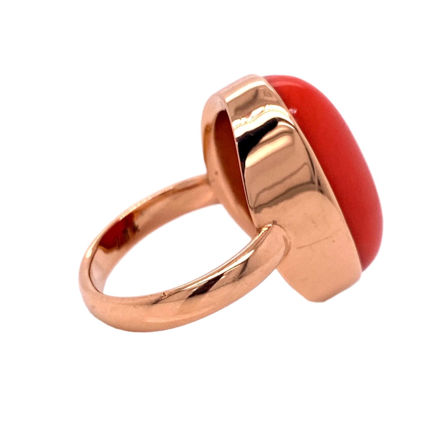 custom jewelry, gold, coral, ring, llyn strong, greenville, south carolina