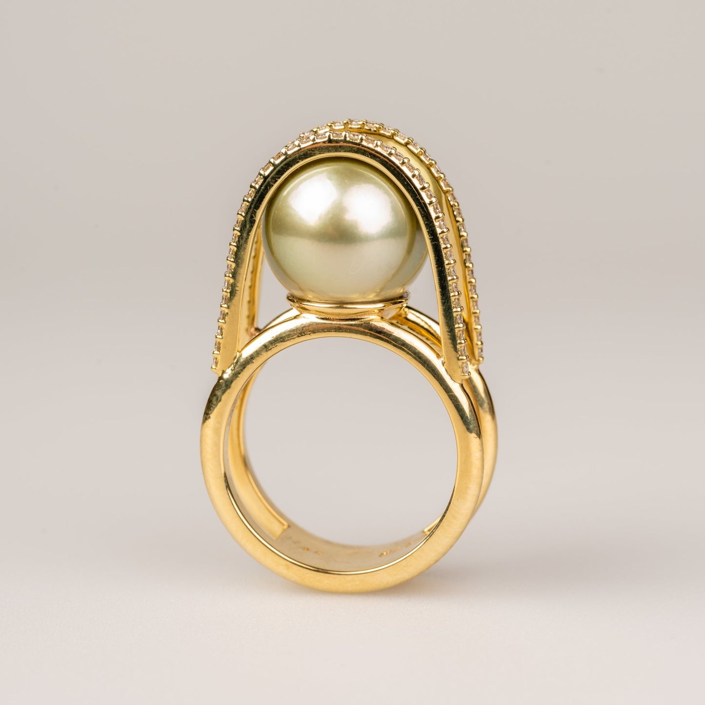 Custom jewelry, Tahitian Pearl Ring, llyn strong, Greenville, South Carolina