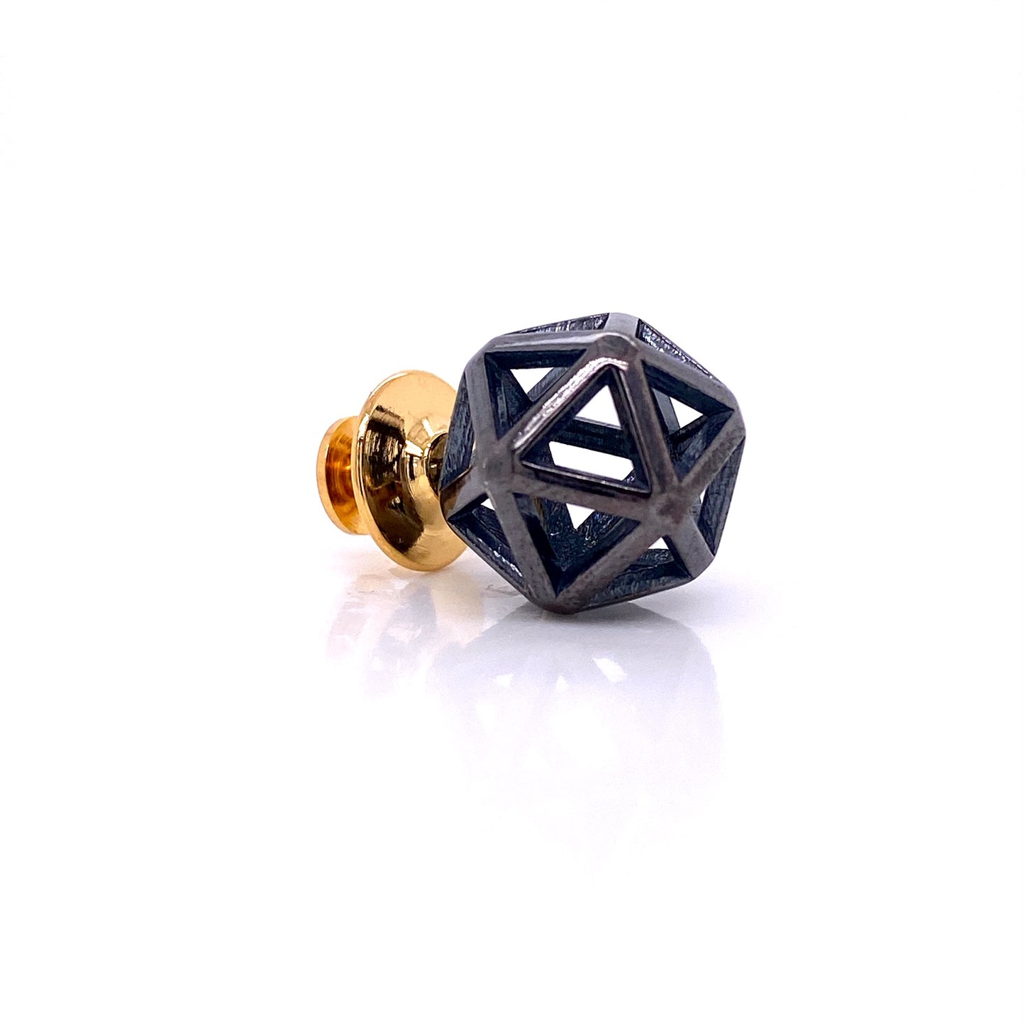 Custom Jewelry, oxidized Sterling silver tie tac, Erin Stuart, Greenville, South Carolina