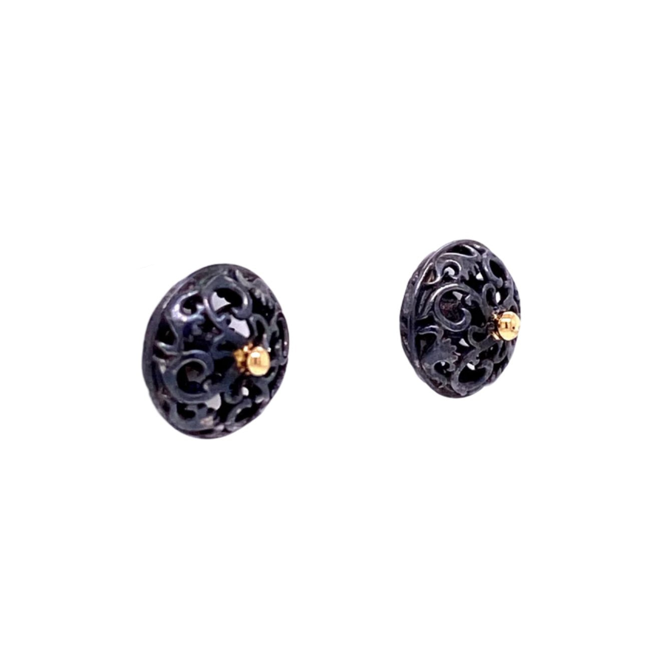 custom jewelry, gold, silver, studs, earrings, llyn strong, greenville, south carolina