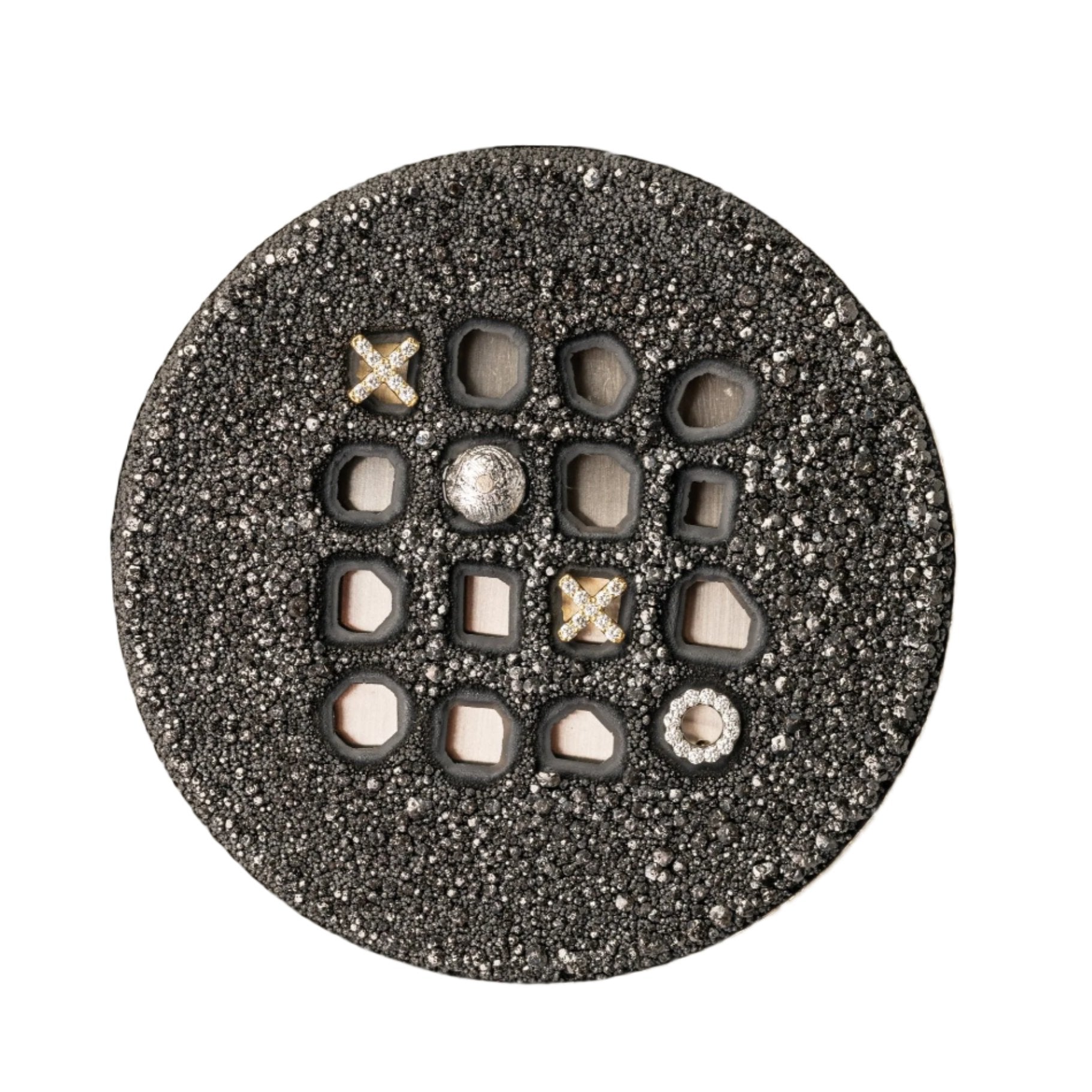 Custom Jewelry, Tic tac toe brooch, llyn strong, Greenville, South Carolina