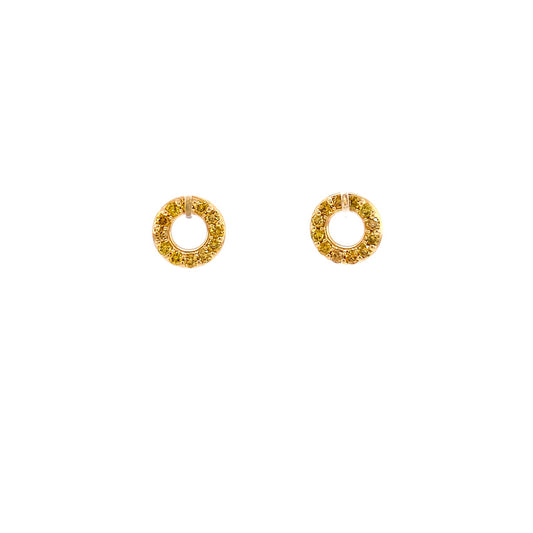 custom jewelry, diamonds, yellow gold, earring, jacket, llyn strong