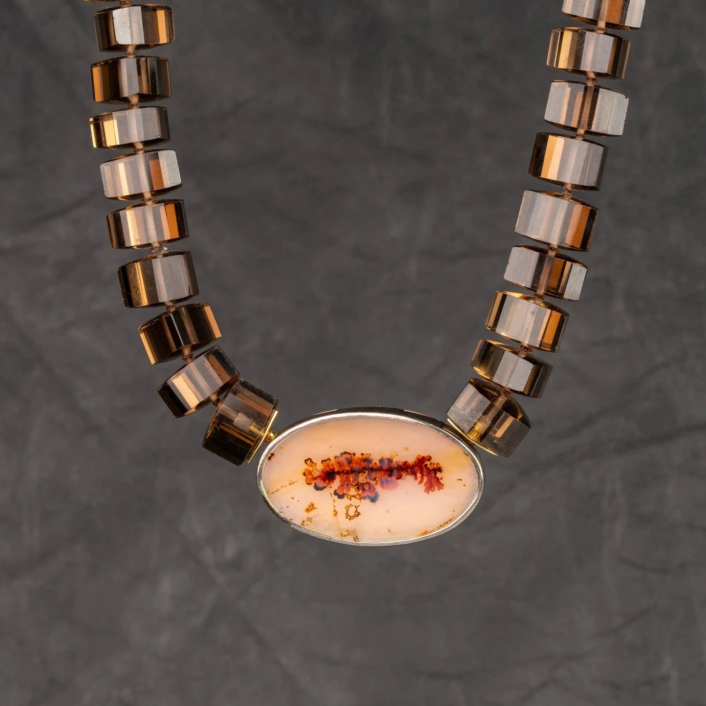Custom jewelry, agate clasp, llyn strong, greenville, south carolina