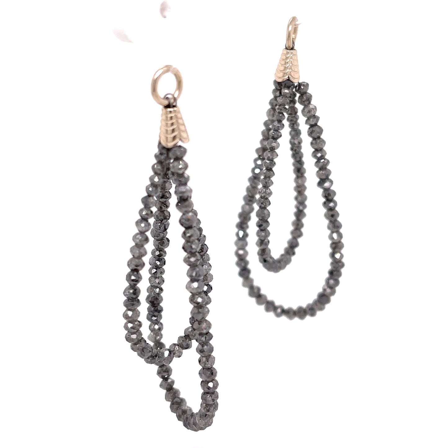 25.75 Carat Steele Gray Diamond Loop Jackets