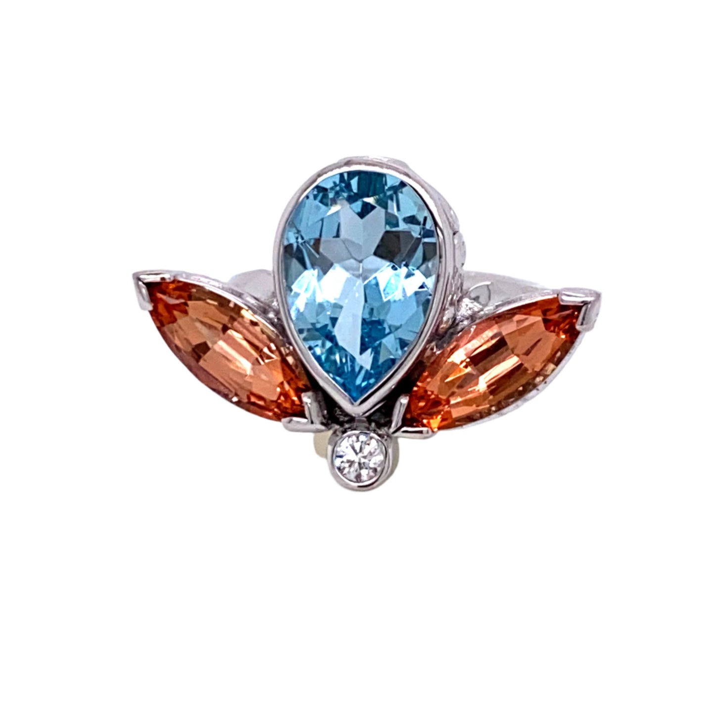 Custom jewelry, lotus flower ring, llyn strong, greenville, south carolina