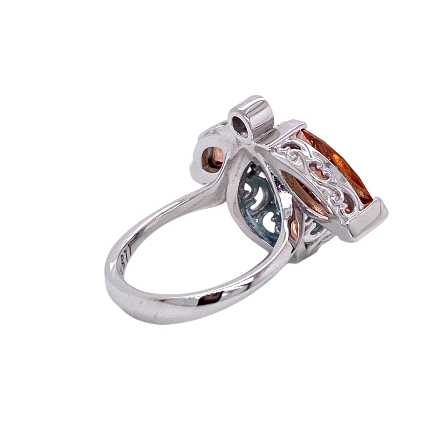 Custom jewelry, lotus flower ring, llyn strong, greenville, south carolina