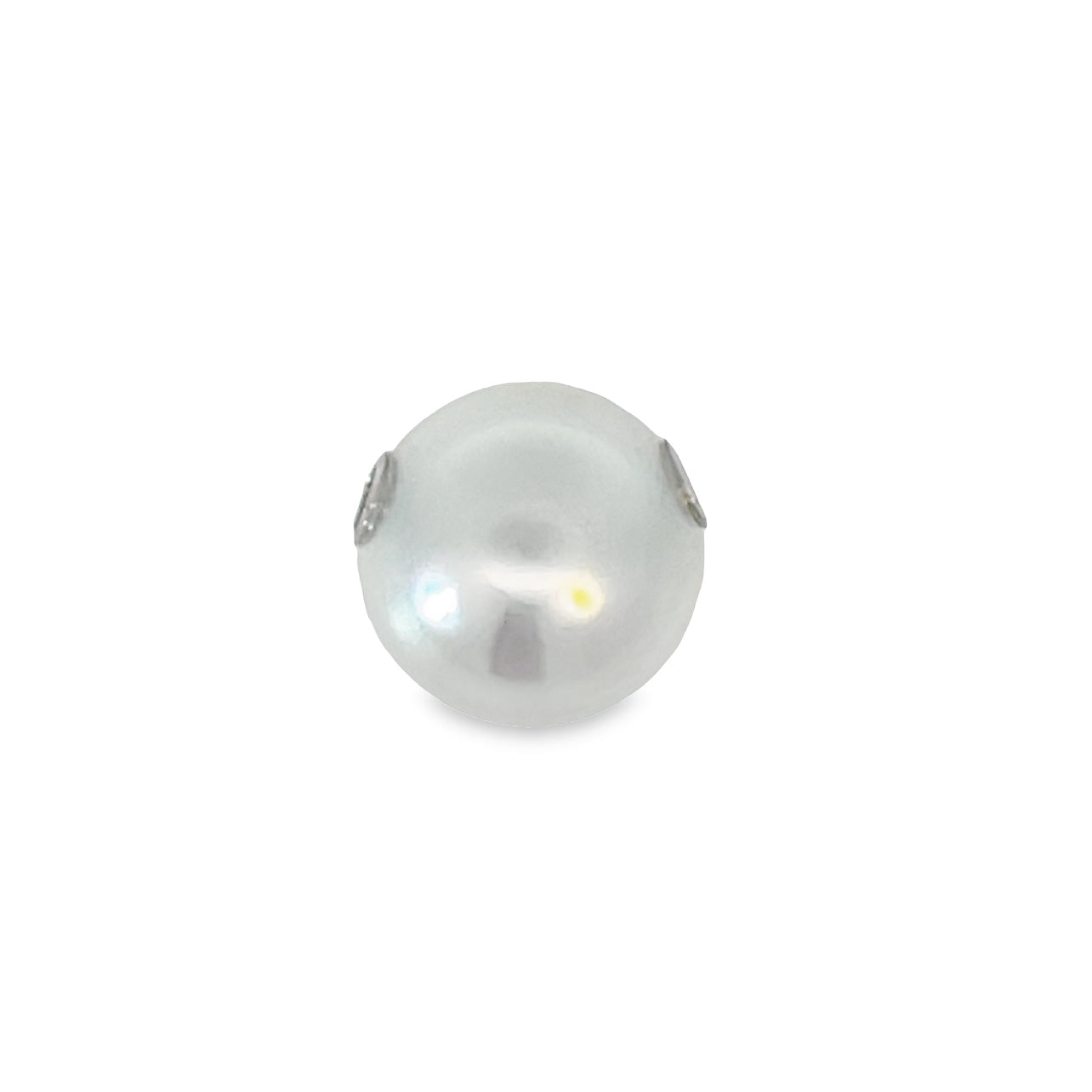 14mm "Modullyn" White Fresh Water Pearl Clasp