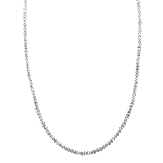 Lab FVS Diamond Strand with a White Gold Clasp