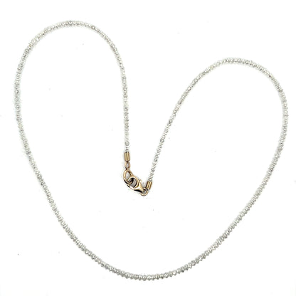 Lab FVS Diamond Strand with a White Gold Clasp
