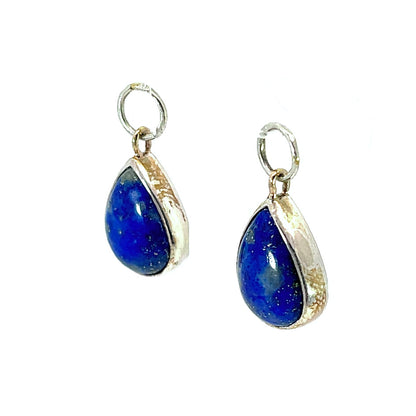 Sterling Silver Lapis Earring Jackets