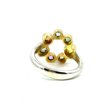 Sapphire Rose Ring