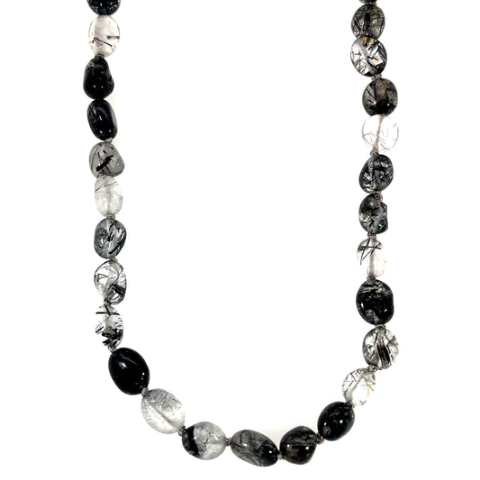 Tourmilated Quartz Necklace
