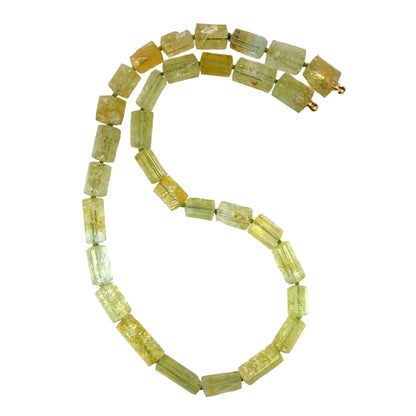 Yellow-Green Beryl "Modullyn" Necklace