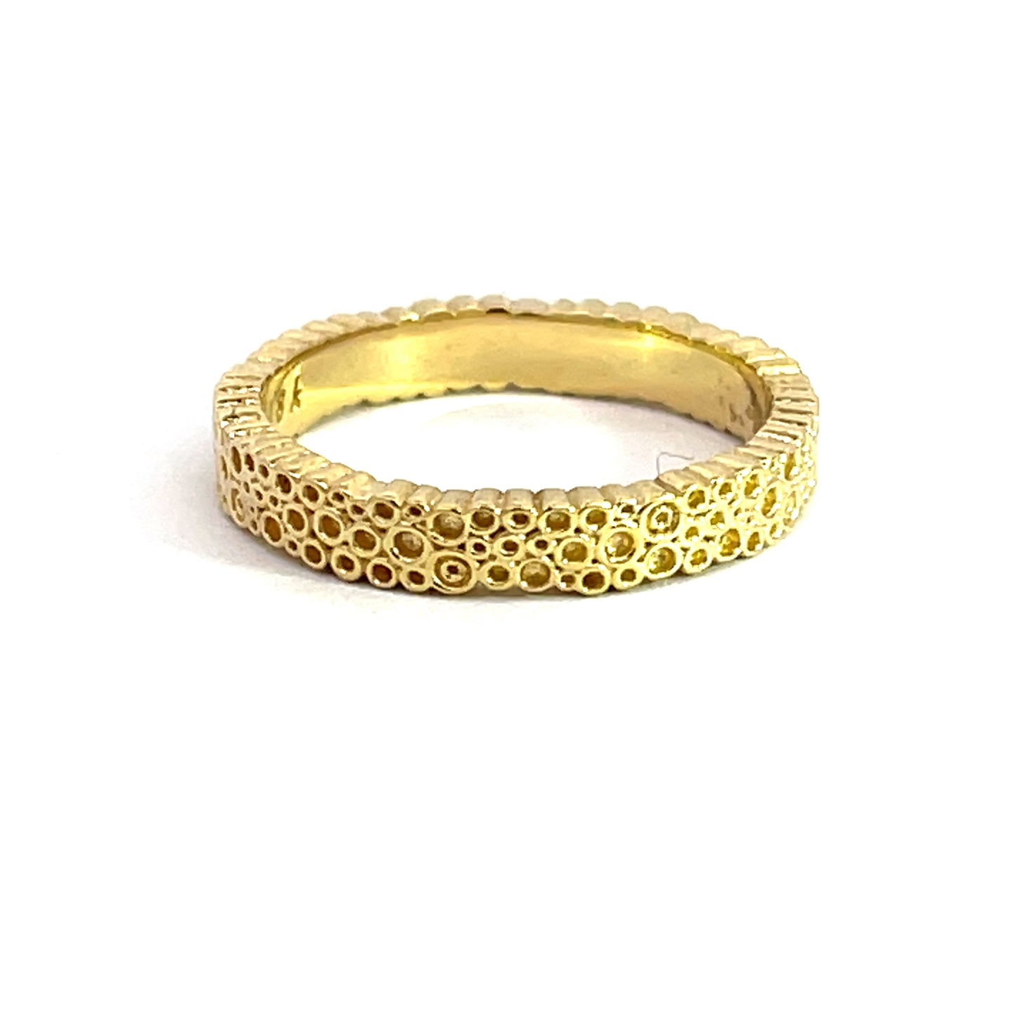 18k Yellow Gold "O" Style Wedding Band