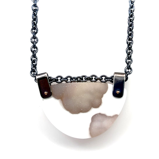 Cloud Druzy Necklace