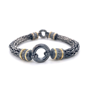 Custom Jewelry, Roman chain bracelet, llyn strong, Greenville, South Carolina