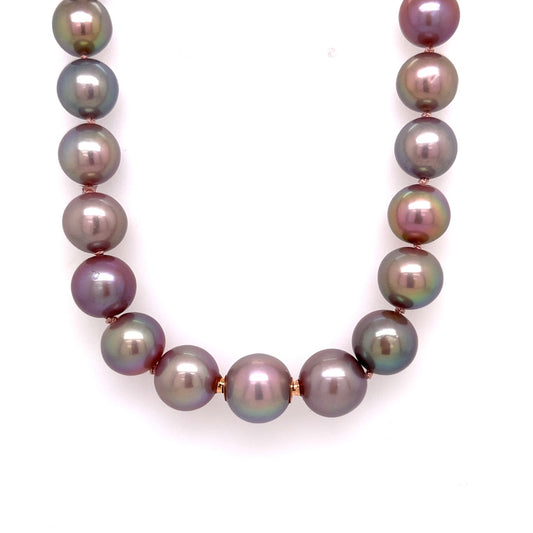 Purple Fresh Water Pearl Necklace