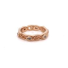 Load image into Gallery viewer, 18k Rose Gold &quot;Strong Pair&quot; Band