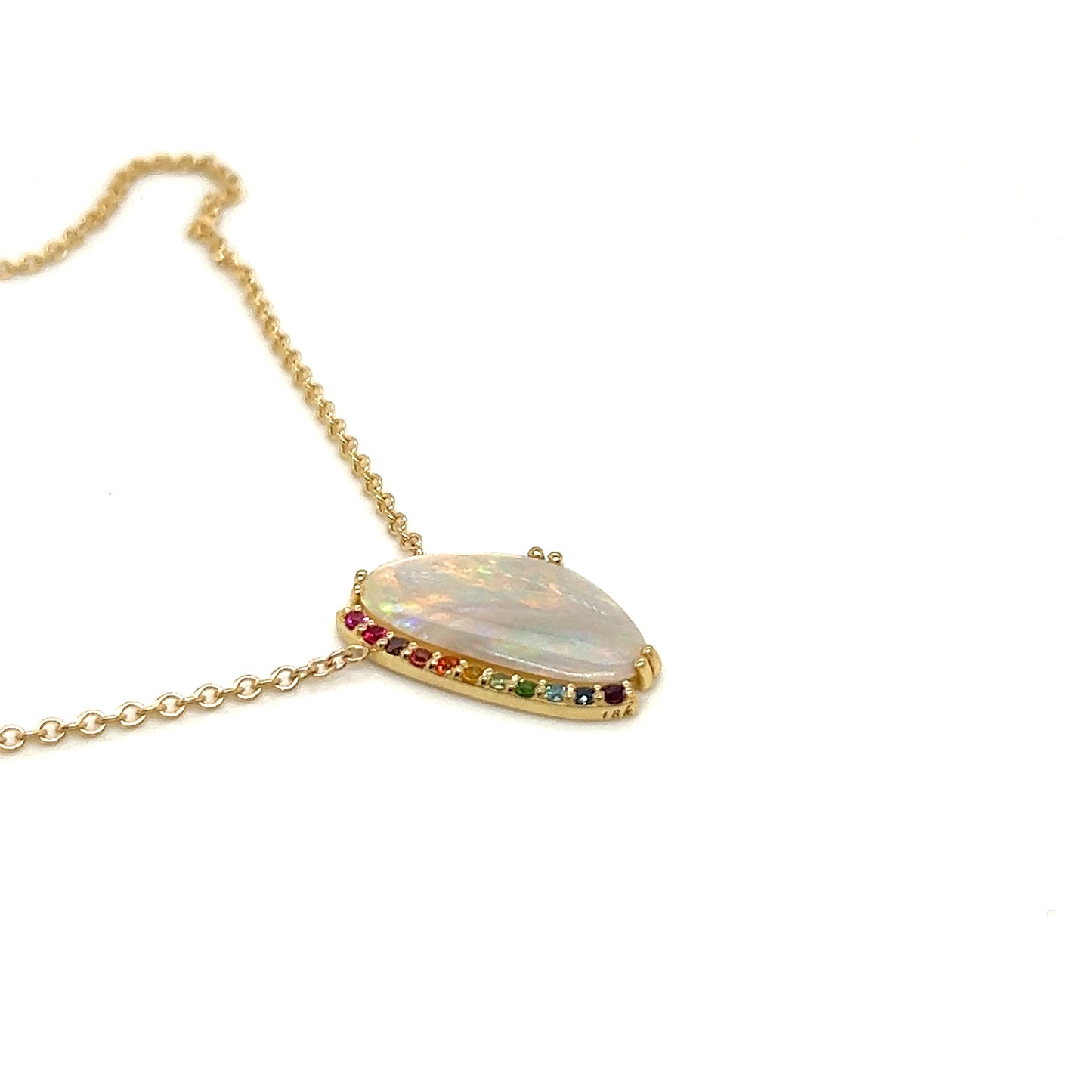 Rainbow Opal Necklace