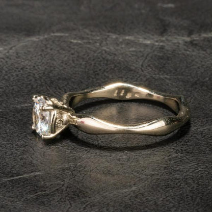 Custom Jewelry, ring, white gold, zirconia, llyn strong, Greenville, South Carolina