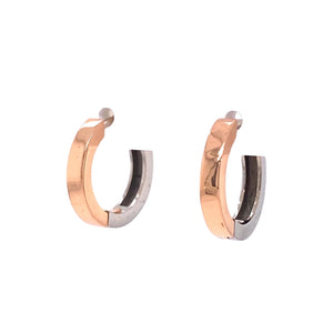 Custom Jewelry, earrings, hoops, rose gold, white gold, llyn strong, Greenville, South Carolina