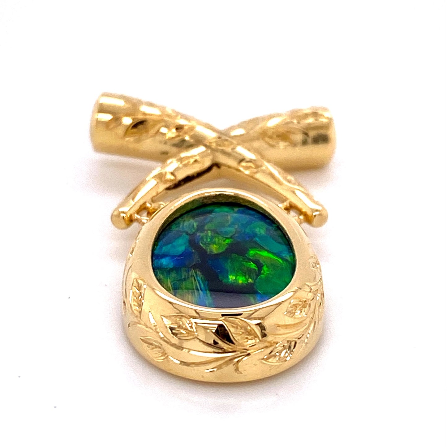 Custom Jewelry, Australian Black Opal Clasp, llyn strong, Greenville, South Carolina