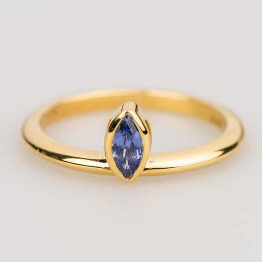 Custom Jewelry, sapphire marquise ring, Sydney Strong, Greenville, South Carolina