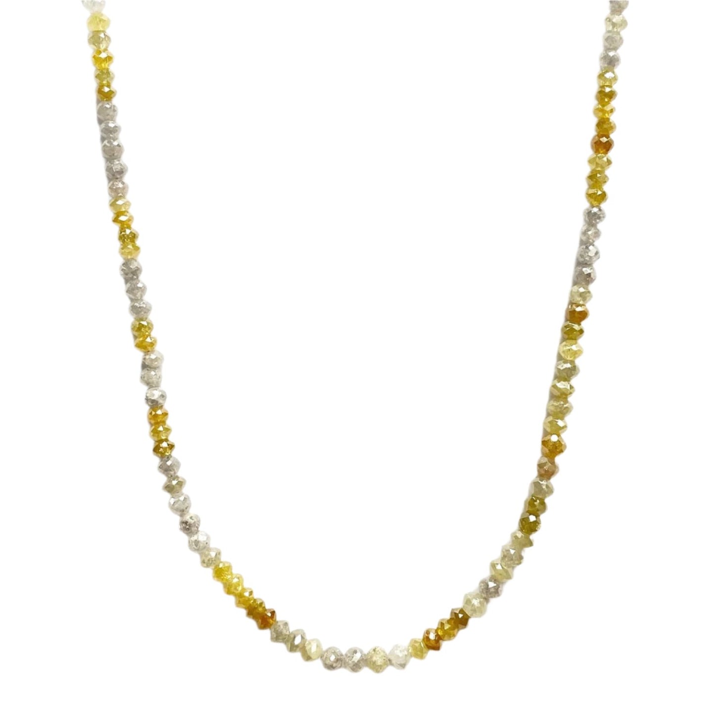 Custom Jewelry, multi yellow diamond necklace, llyn strong, Greenville, South Carolina