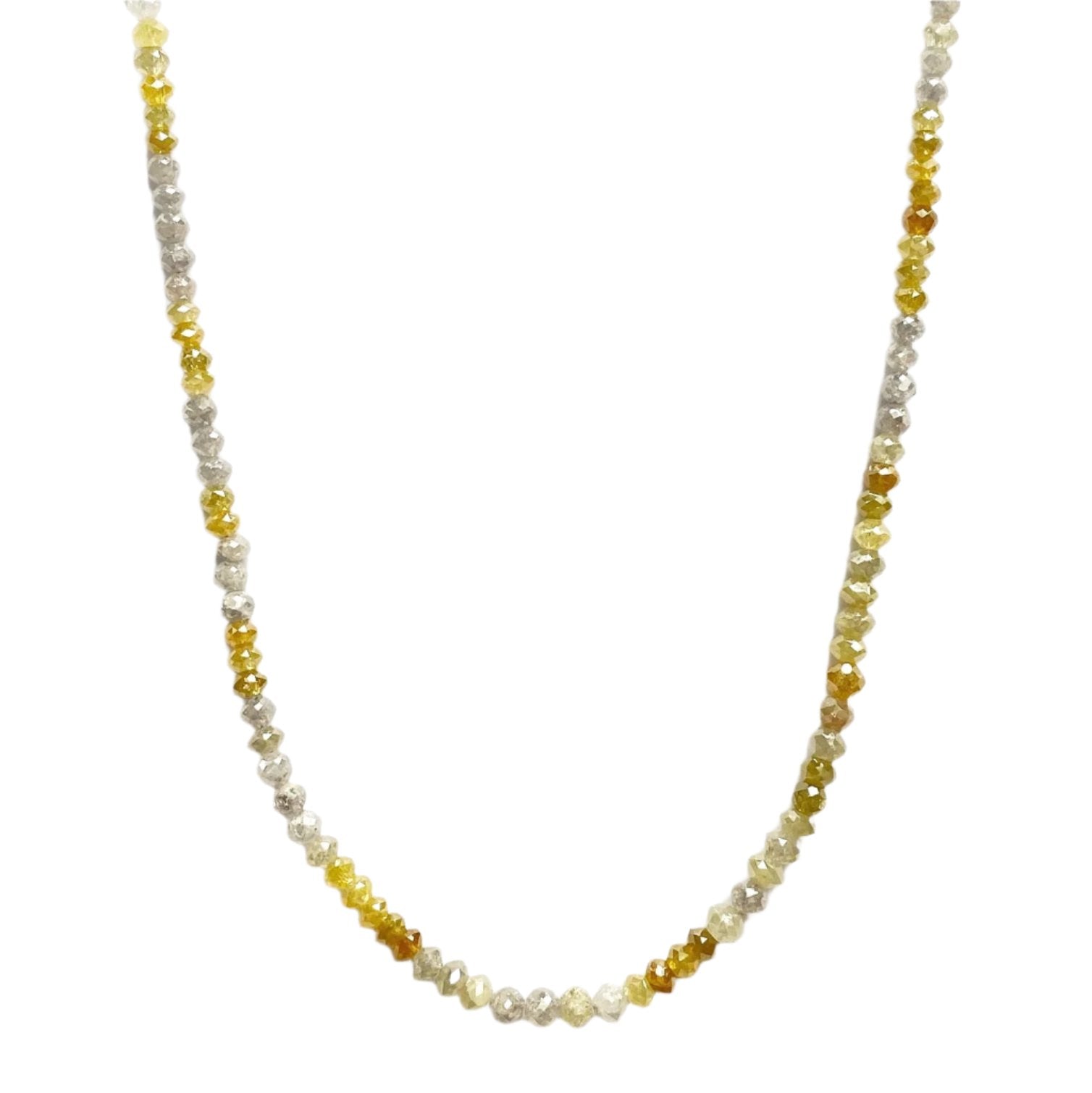 Custom Jewelry, multi yellow diamond necklace, llyn strong, Greenville, South Carolina