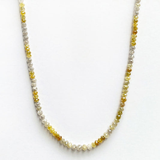 Custom Jewelry, multi yellow diamond necklace, llyn strong, Greenville, South Carolina