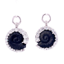 Load image into Gallery viewer, Carved Obsidian Ammonite Jackets
