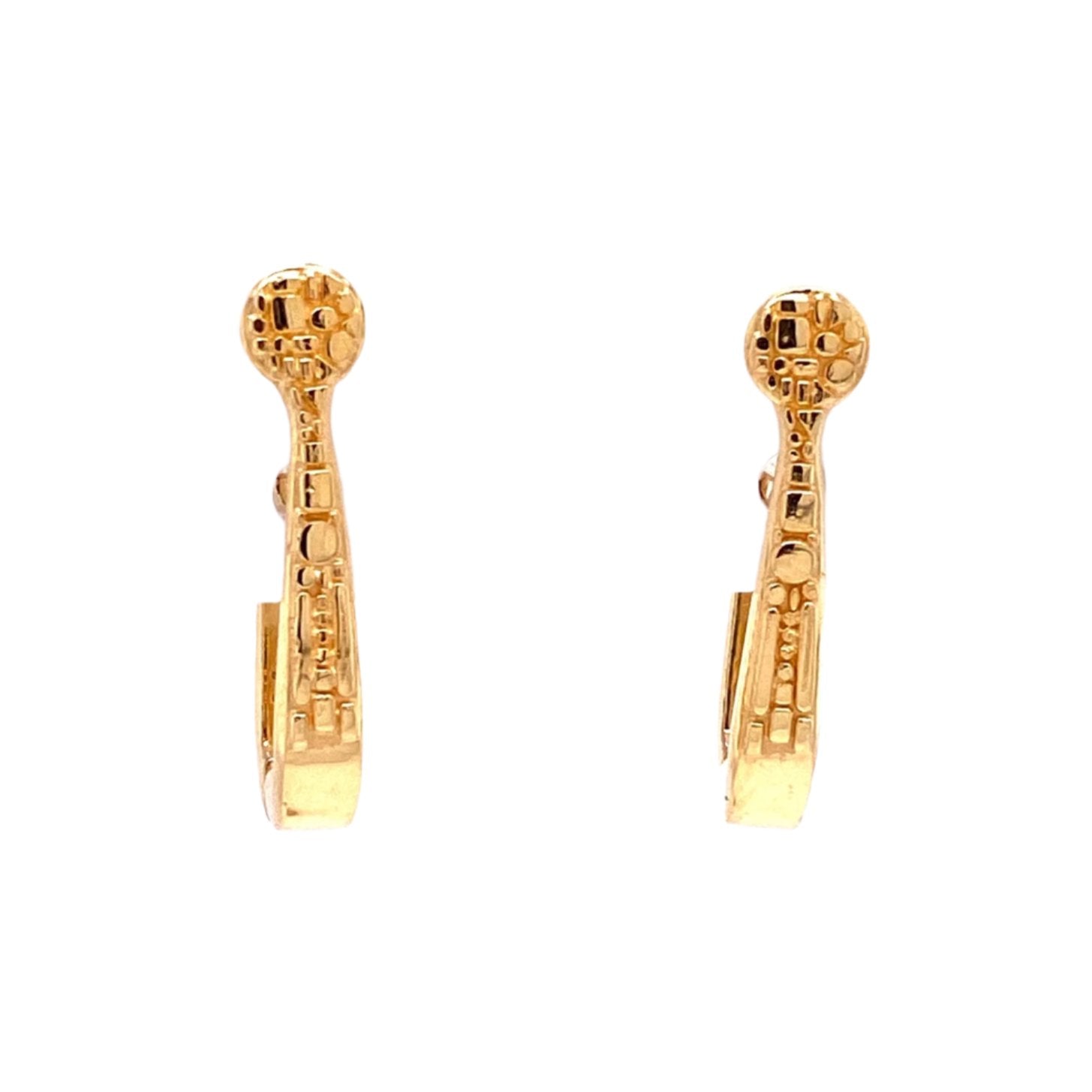 Custom Jewelry, Textured swoop hoops, llyn strong, Greenville, SC