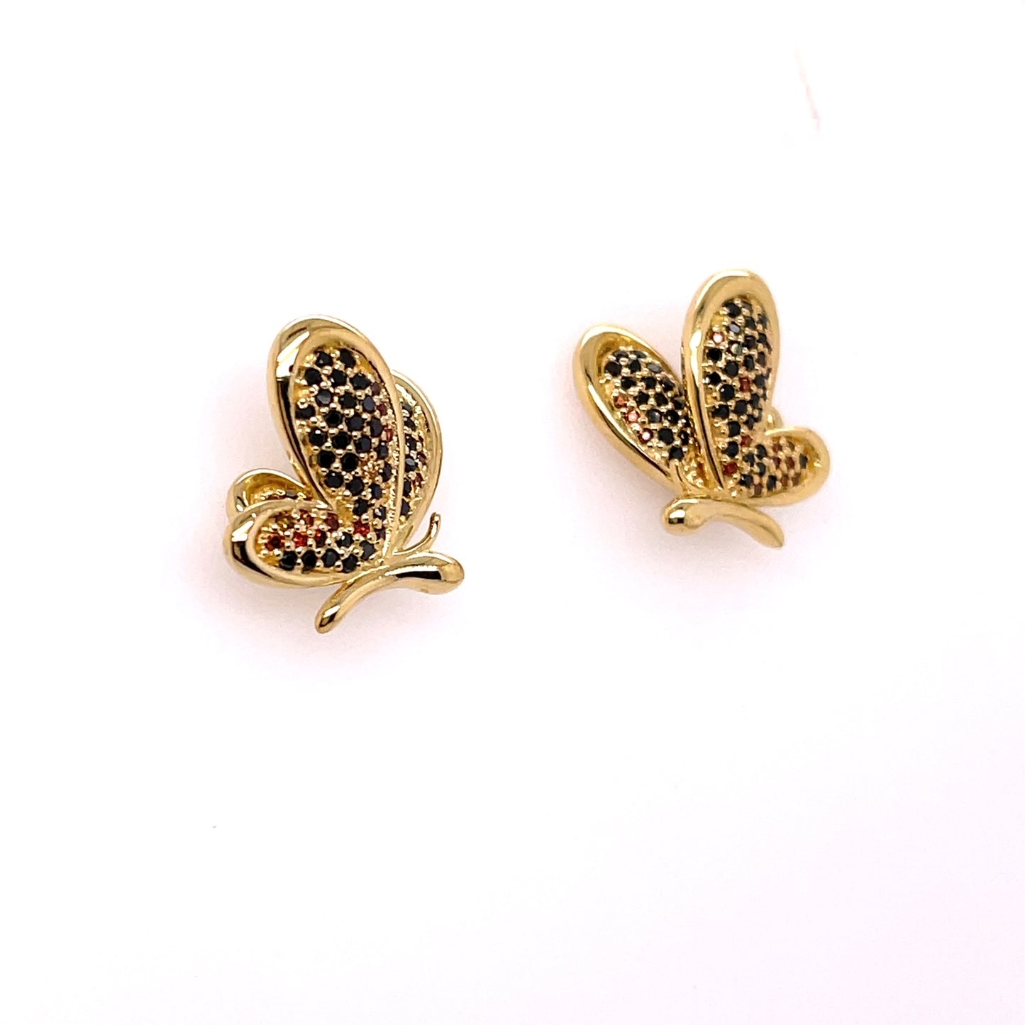 Custom jewelry, butterfly diamond studs, llyn strong, Greenville, SC