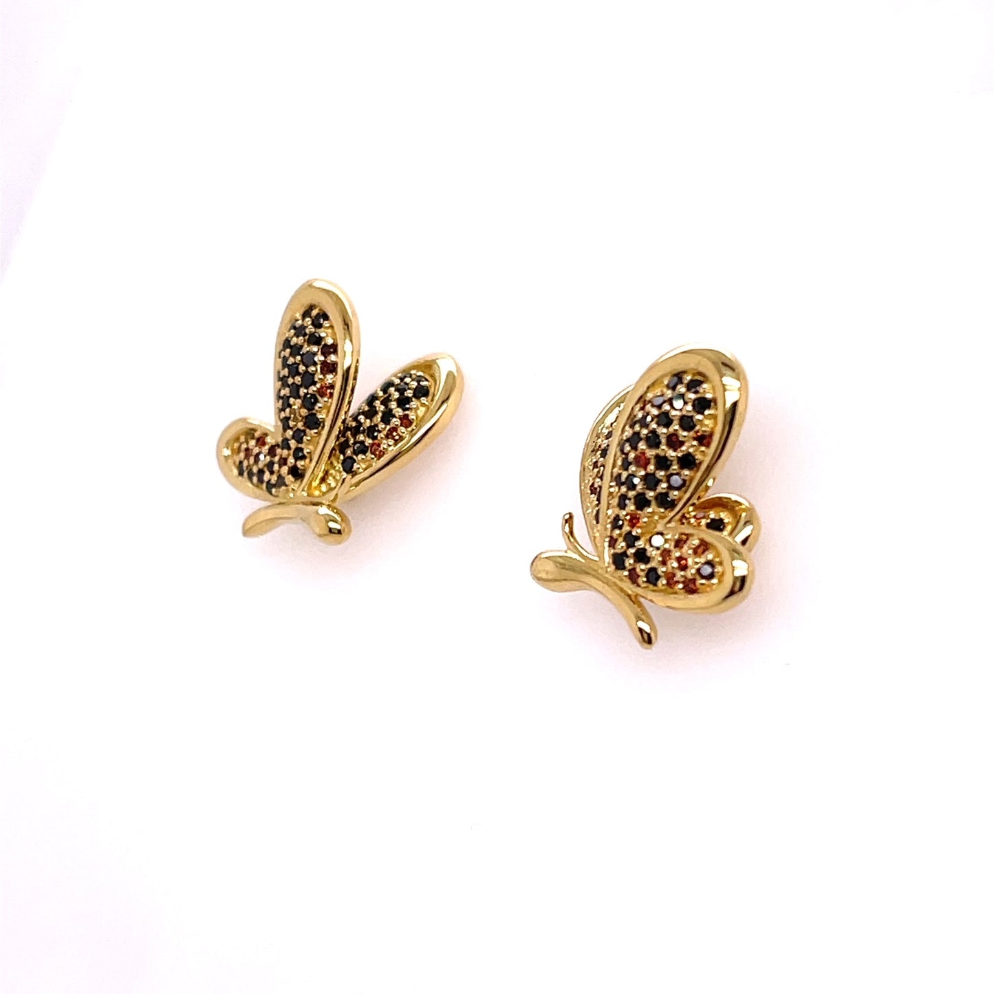 Custom jewelry, butterfly diamond studs, llyn strong, Greenville, SC