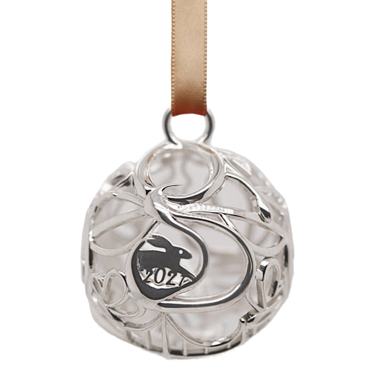 2021 Greenville Sphere Ornament in Sterling Silver